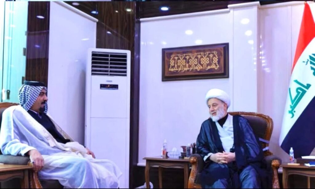 الشيخ محسن عكله العبودي في ضيافة سماحة الشيخ همام حمودي