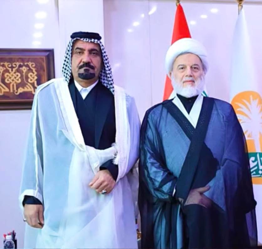 الشيخ محسن عكله العبودي في ضيافة سماحة الشيخ همام حمودي