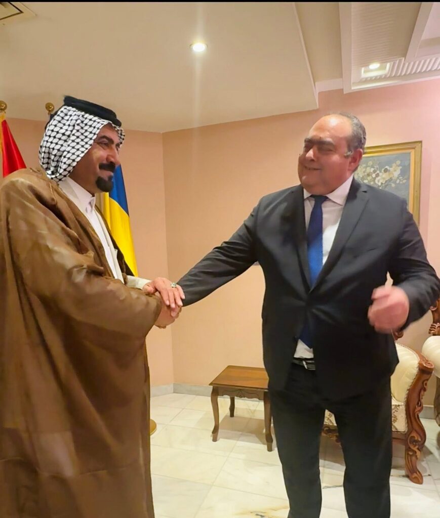 رئيس مركز ملتقى الثقافات يزور سفارة دولة رومانيا